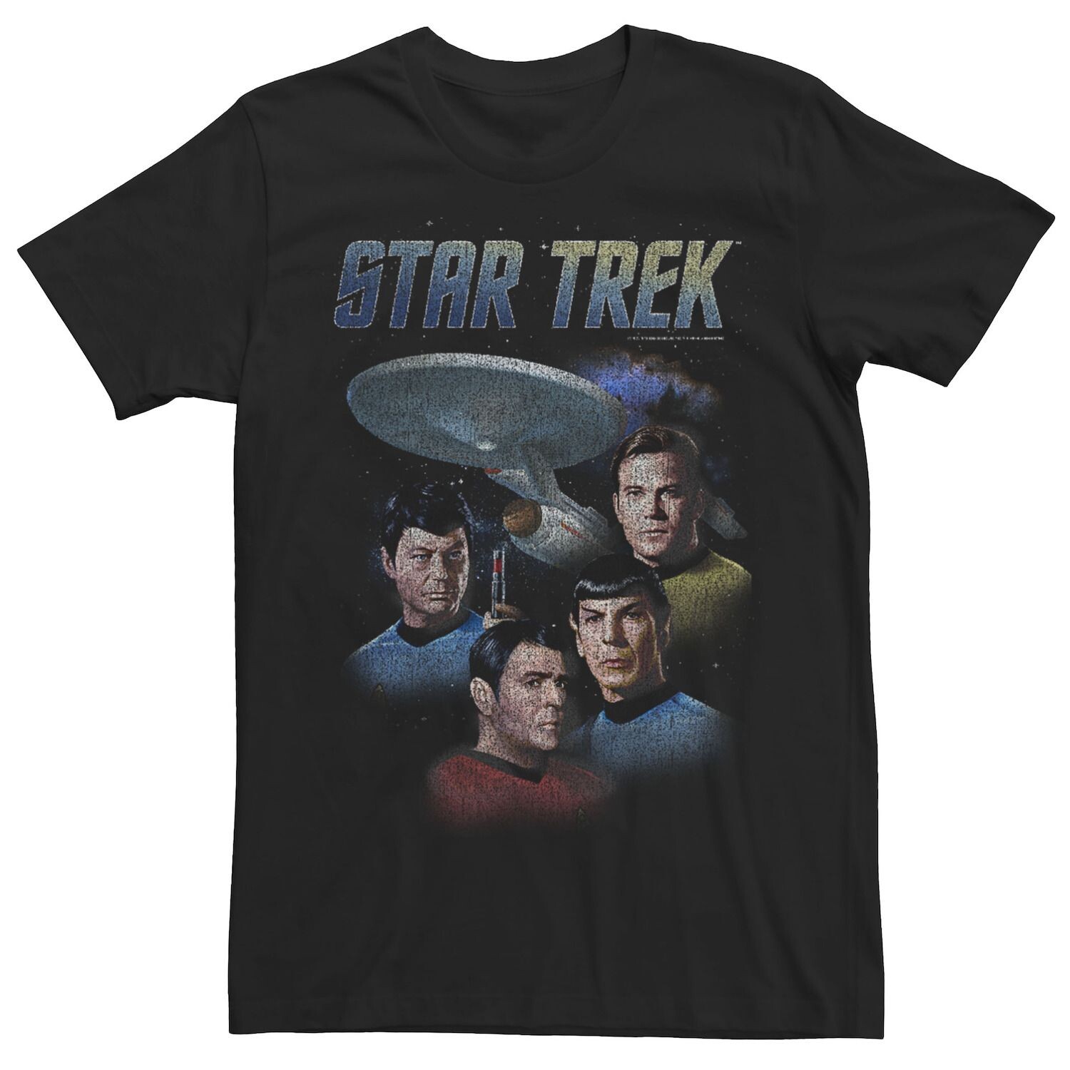Мужская футболка из оригинальной серии Star Trek с плакатом корабля Licensed Character
Мужская футболка из оригинальной серии Star Trek с плакатом корабля Licensed Character