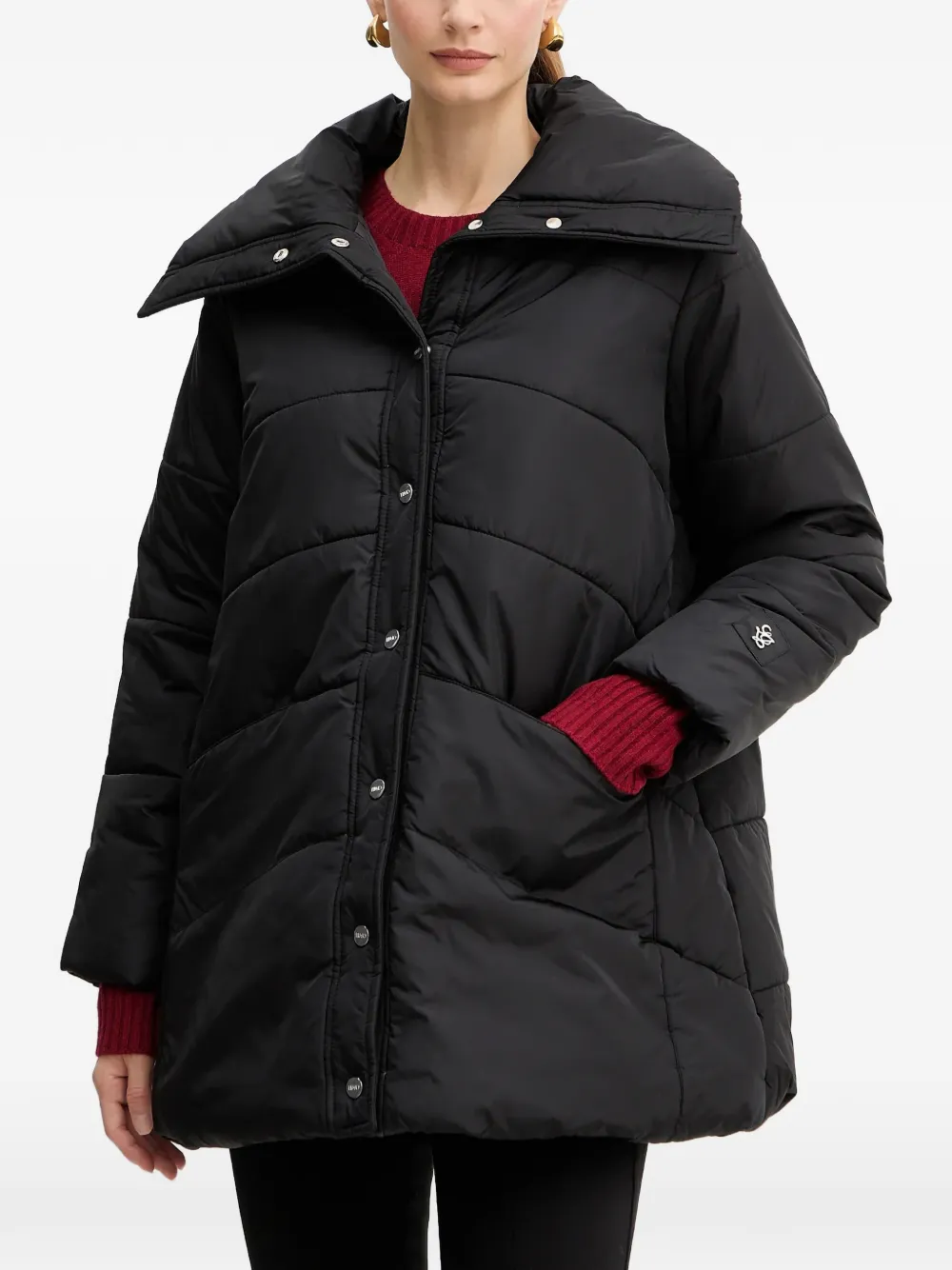 Стеганая утепленная куртка Liu Jo, черный
Стеганая утепленная куртка Liu Jo, черный