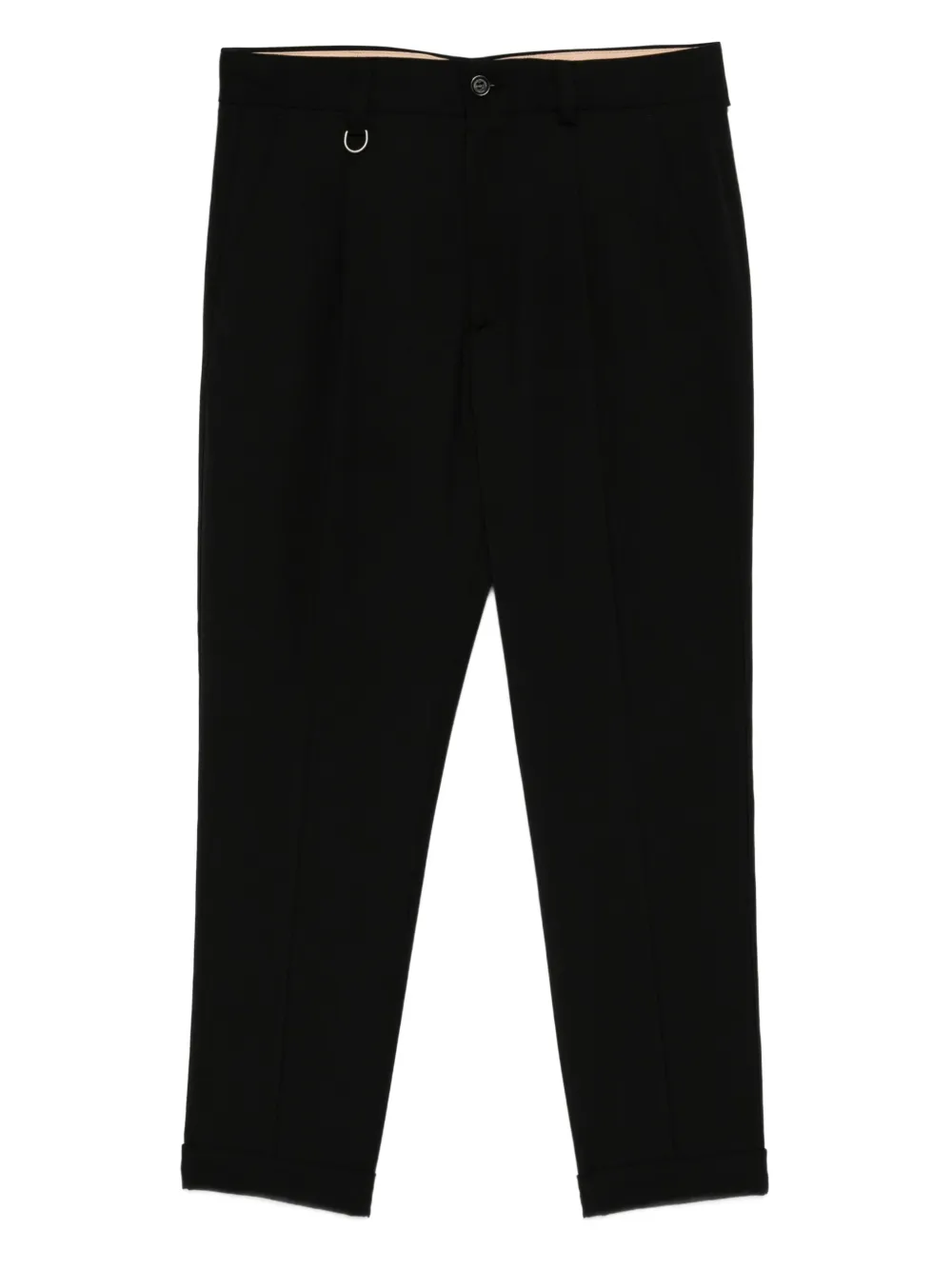 Брюки со складками на манжетах Paolo Pecora, черный
Брюки со складками на манжетах Paolo Pecora, черный