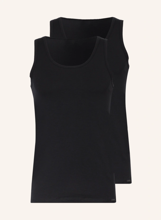 Комплект из 2 футболок natural benefit Calida, черный
Комплект из 2 футболок natural benefit Calida, черный