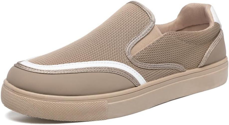 Tazimall Мужские кроссовки больших размеров с сеткой, повседневные слипоны, хаки
Tazimall Мужские кроссовки больших размеров с сеткой, повседневные слипоны, хаки