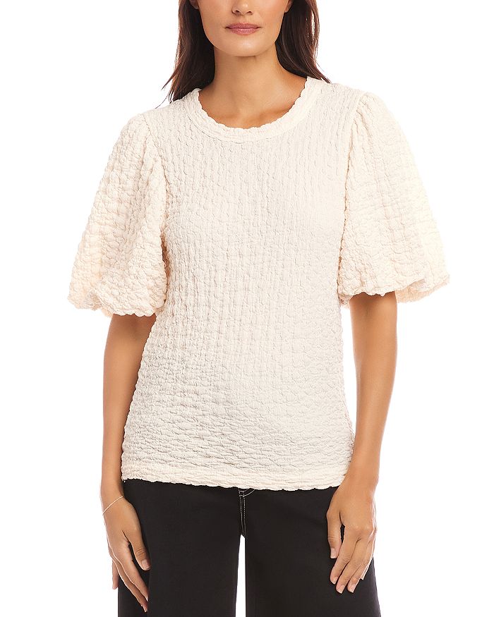 Топ с фактурными рукавами-фонариками Karen Kane, слоновая кость/кремовый
Топ с фактурными рукавами-фонариками Karen Kane, слоновая кость/кремовый
