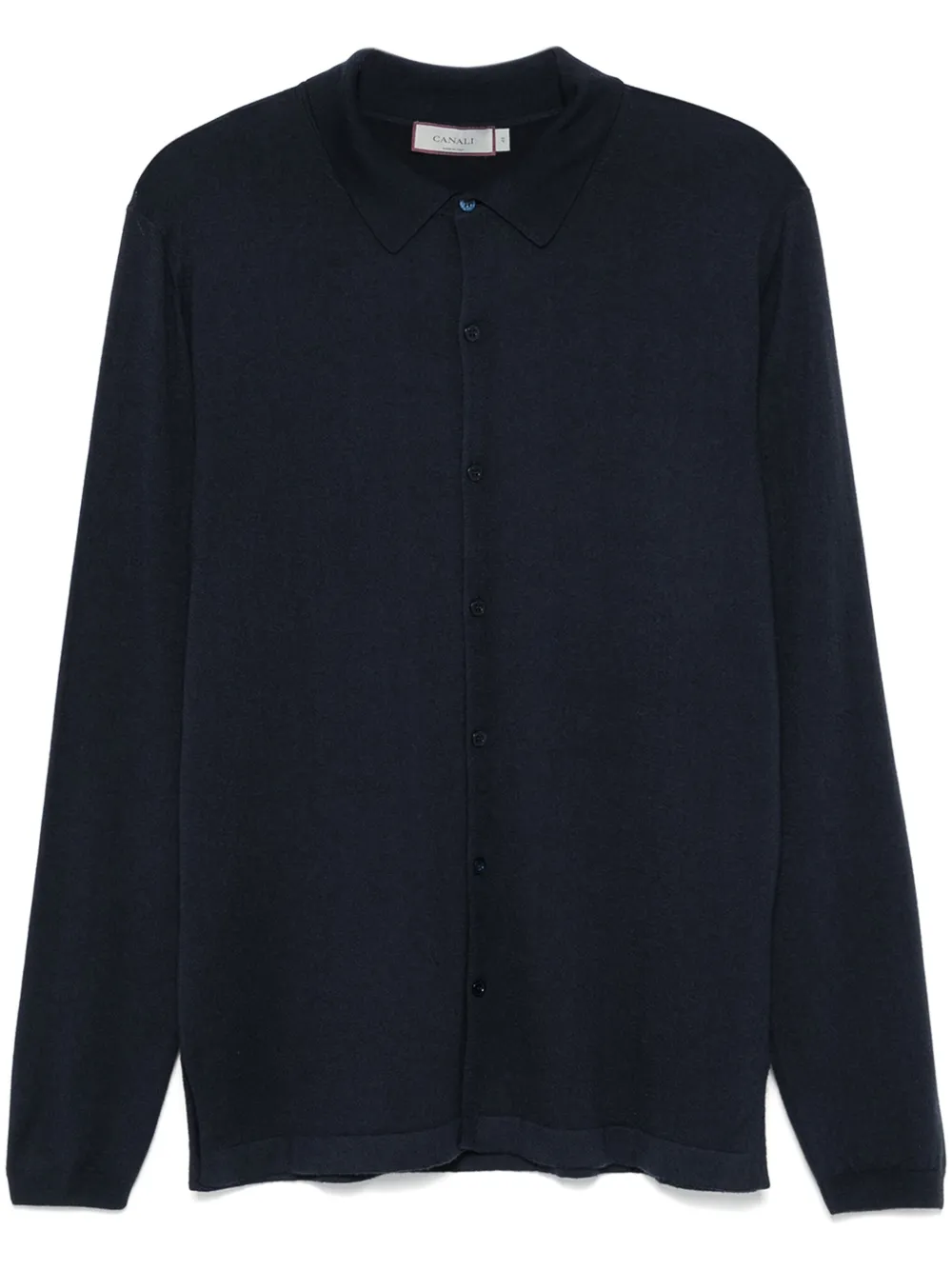 Рубашка тонкой вязки Canali, синий
Рубашка тонкой вязки Canali, синий