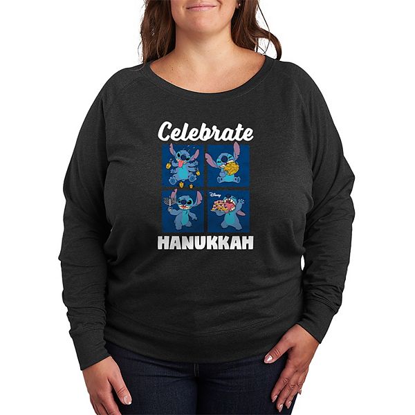 Футболка с длинным рукавом Lilo & Stitch Celebrate Hanukkah из френч-терри plus size Disney, Heather Charcoal
Футболка с длинным рукавом Lilo & Stitch Celebrate Hanukkah из френч-терри plus size Disney, Heather Charcoal