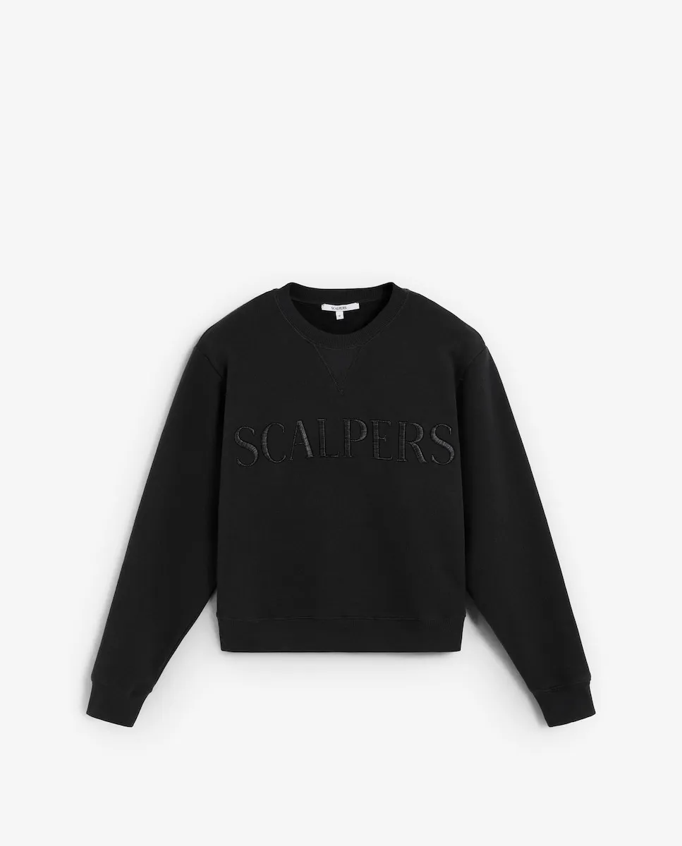 Женская толстовка свободного кроя с принтом на груди Scalpers, темно-серый
Женская толстовка свободного кроя с принтом на груди Scalpers, темно-серый