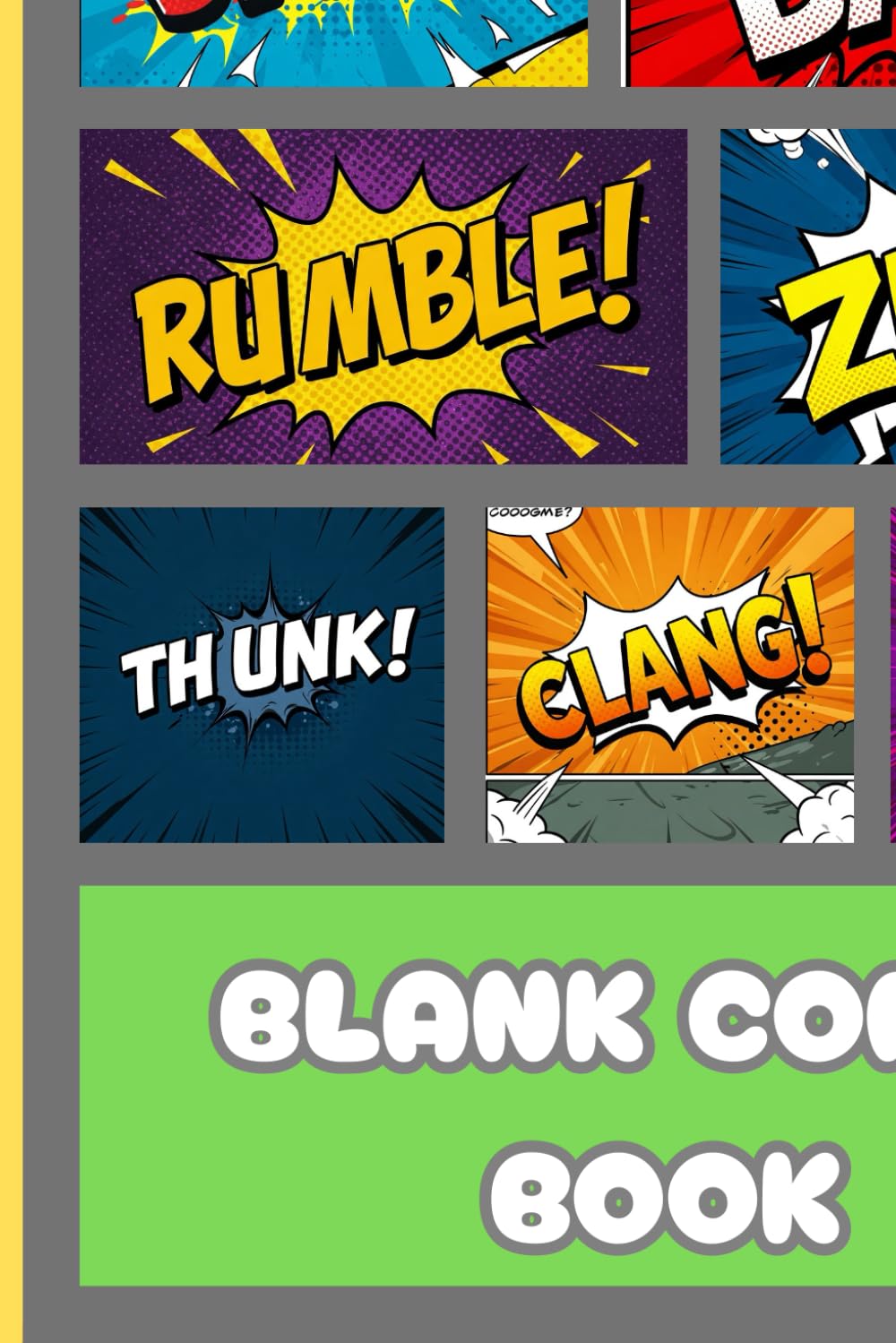 BLANK COMIC BOOK: Raise your skill with create a comic super heros (Independently published)
BLANK COMIC BOOK: Raise your skill with create a comic super heros (Independently published)