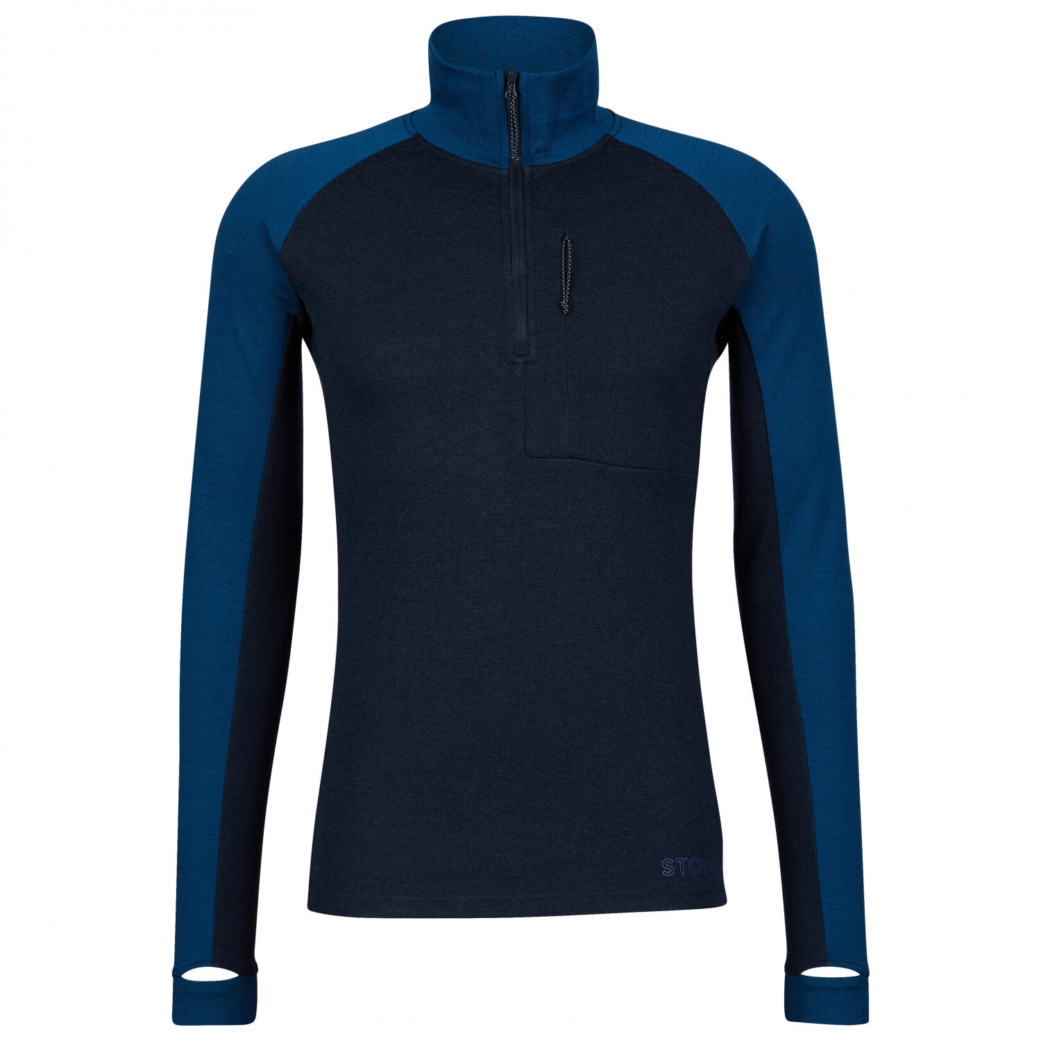 Свитер из мериноса Stoic Merino260 StadjanSt Zip Pullover, цвет Dark Navy/True Blue
Свитер из мериноса Stoic Merino260 StadjanSt Zip Pullover, цвет Dark Navy/True Blue
