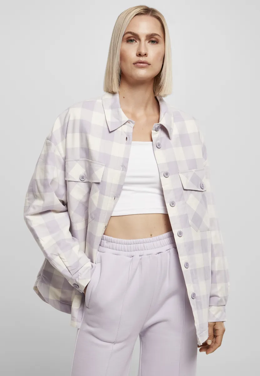 Куртка всепогодная URBAN CLASSICS " Urban Classics Women's Ladies Flannel Padded Overshirt" (1 шт.), без капюшона, белый
Куртка всепогодная URBAN CLASSICS " Urban Classics Women's Ladies Flannel Padded Overshirt" (1 шт.), без капюшона, белый