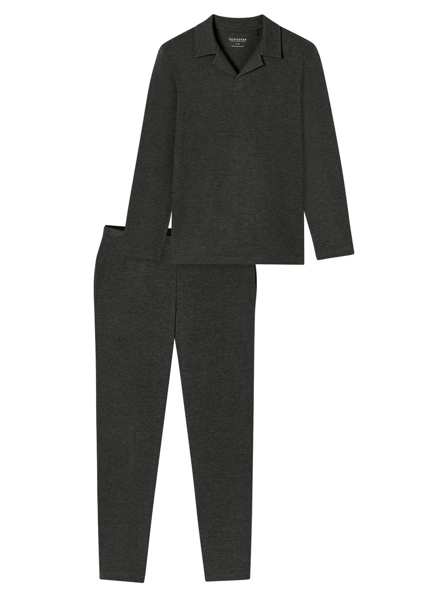 Длинная пижама SCHIESSER Selected Premium Warming, темно-серый
Длинная пижама SCHIESSER Selected Premium Warming, темно-серый