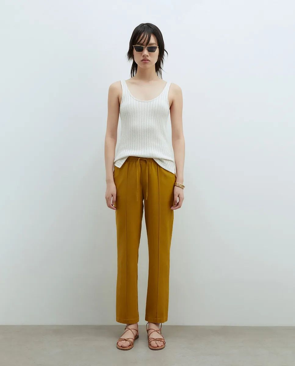 Свободные льняные брюки Sfera, зеленый
Свободные льняные брюки Sfera, зеленый