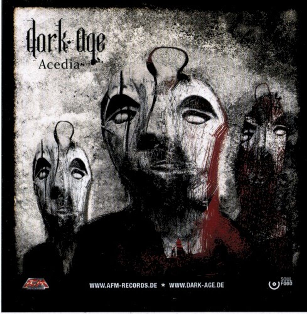 Диск CD Acedia - Dark Ages
Диск CD Acedia - Dark Ages