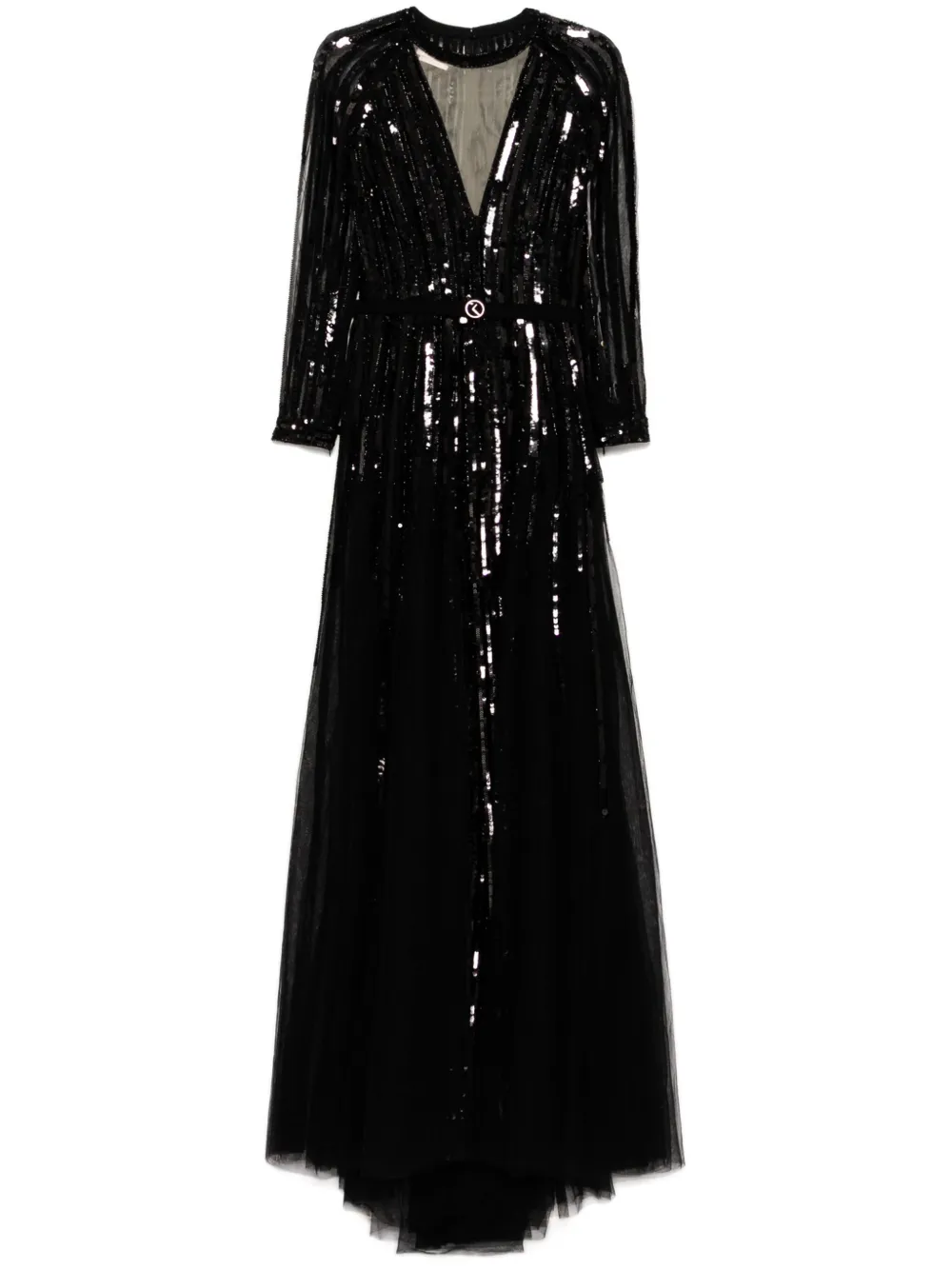 Длинное платье с пайетками Saiid Kobeisy, черный
Длинное платье с пайетками Saiid Kobeisy, черный
