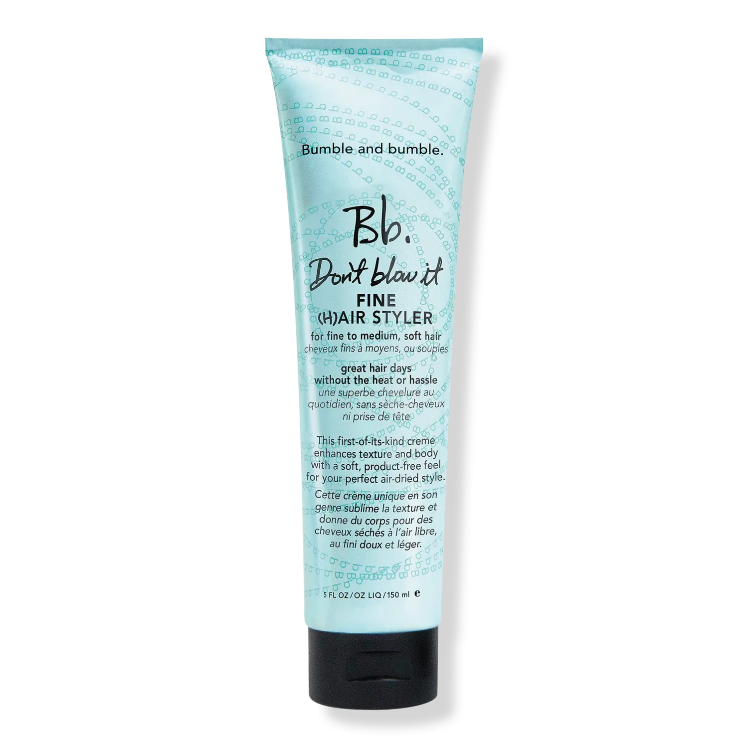 Крем для укладки тонких волос Don't Blow it Fine Air-Dry Hair Cream Bumble and bumble
Крем для укладки тонких волос Don't Blow it Fine Air-Dry Hair Cream Bumble and bumble