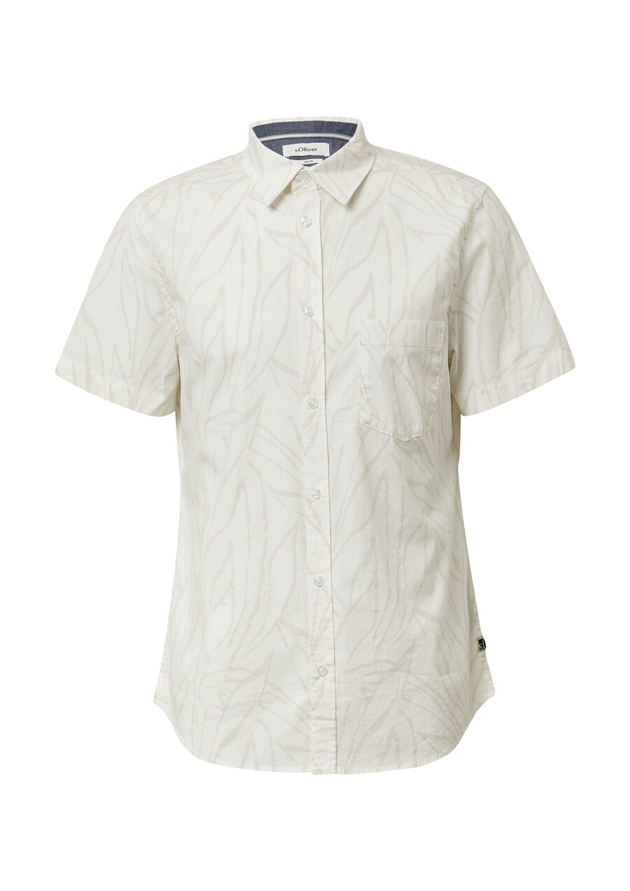 Рубашка Slim Fit на пуговицах s.Oliver, белый
Рубашка Slim Fit на пуговицах s.Oliver, белый