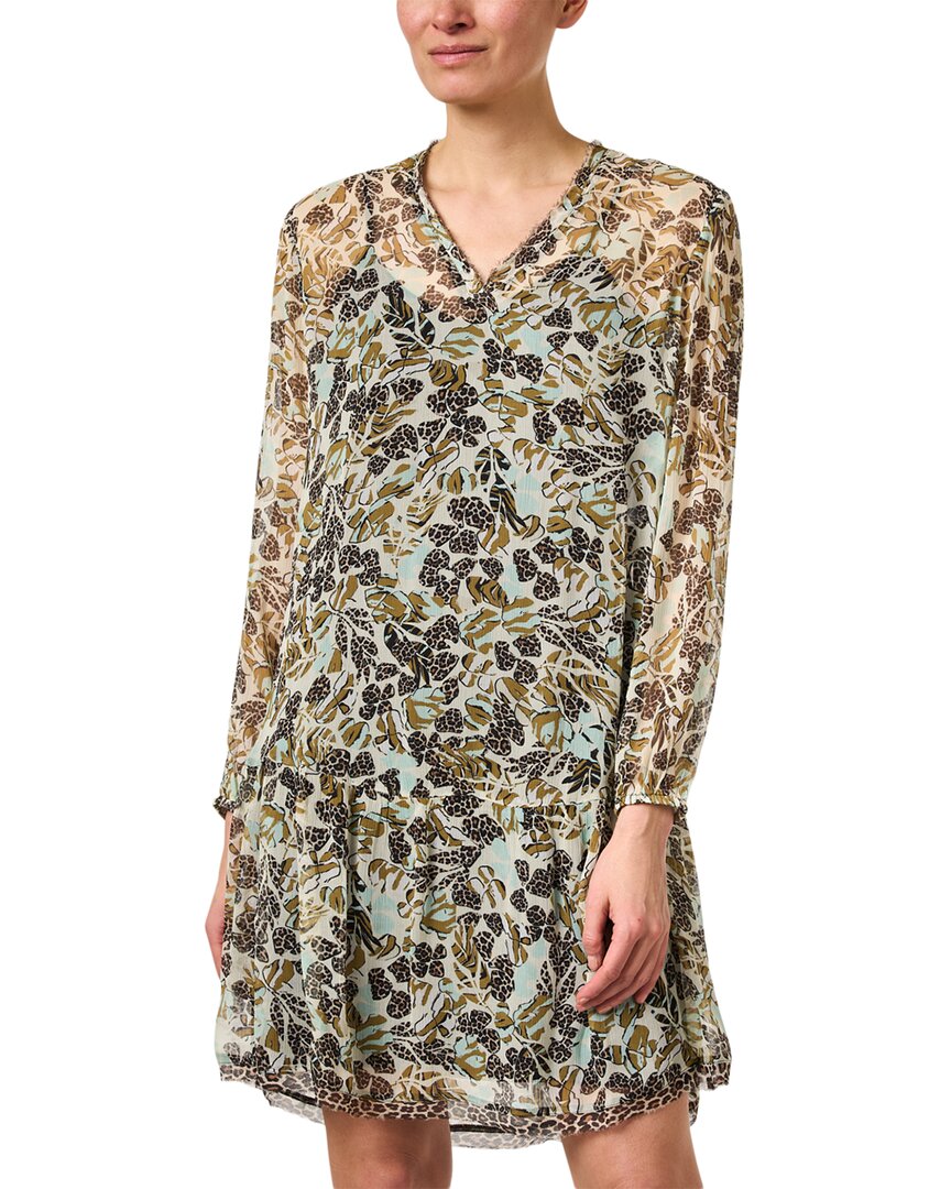 Marc Cain Sports Мини-платье с V-образным вырезом, зеленый
Marc Cain Sports Мини-платье с V-образным вырезом, зеленый