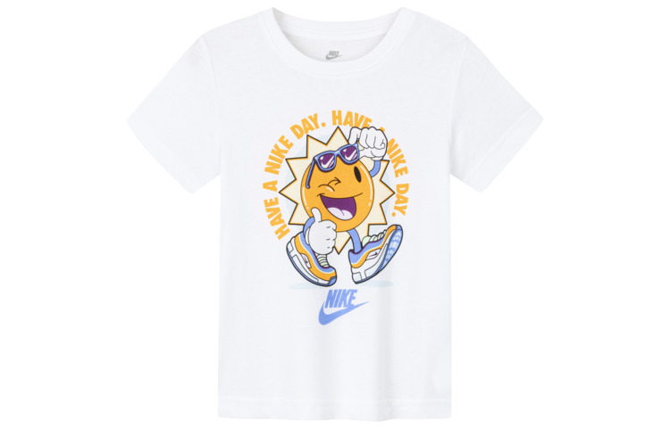 Футболка Pure White для детей 3-7 лет Nike
Футболка Pure White для детей 3-7 лет Nike