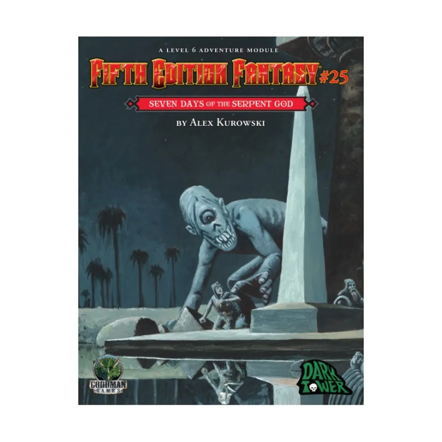 Модуль Seven Days of the Serpent God, Fifth Edition Fantasy (Goodman Games)
Модуль Seven Days of the Serpent God, Fifth Edition Fantasy (Goodman Games)