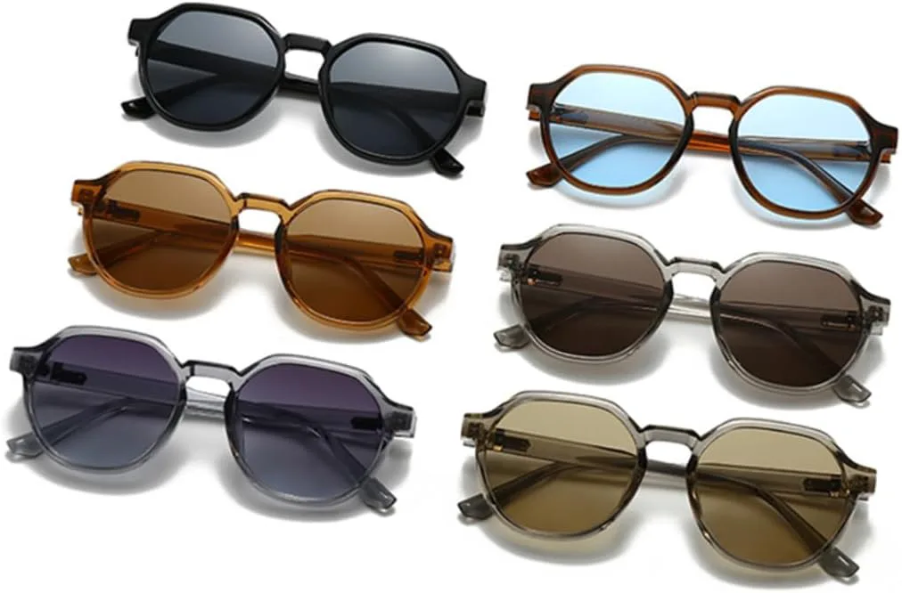 Модные круглые панк-солнцезащитные очки для женщин, защита от УФ-излучения UV400, ретро-стиль, заклепки, градиентные, мужские, синий чай HHZZYVY, Brown Blue
Модные круглые панк-солнцезащитные очки для женщин, защита от УФ-излучения UV400, ретро-стиль, заклепки, градиентные, мужские, синий чай HHZZYVY, Brown Blue