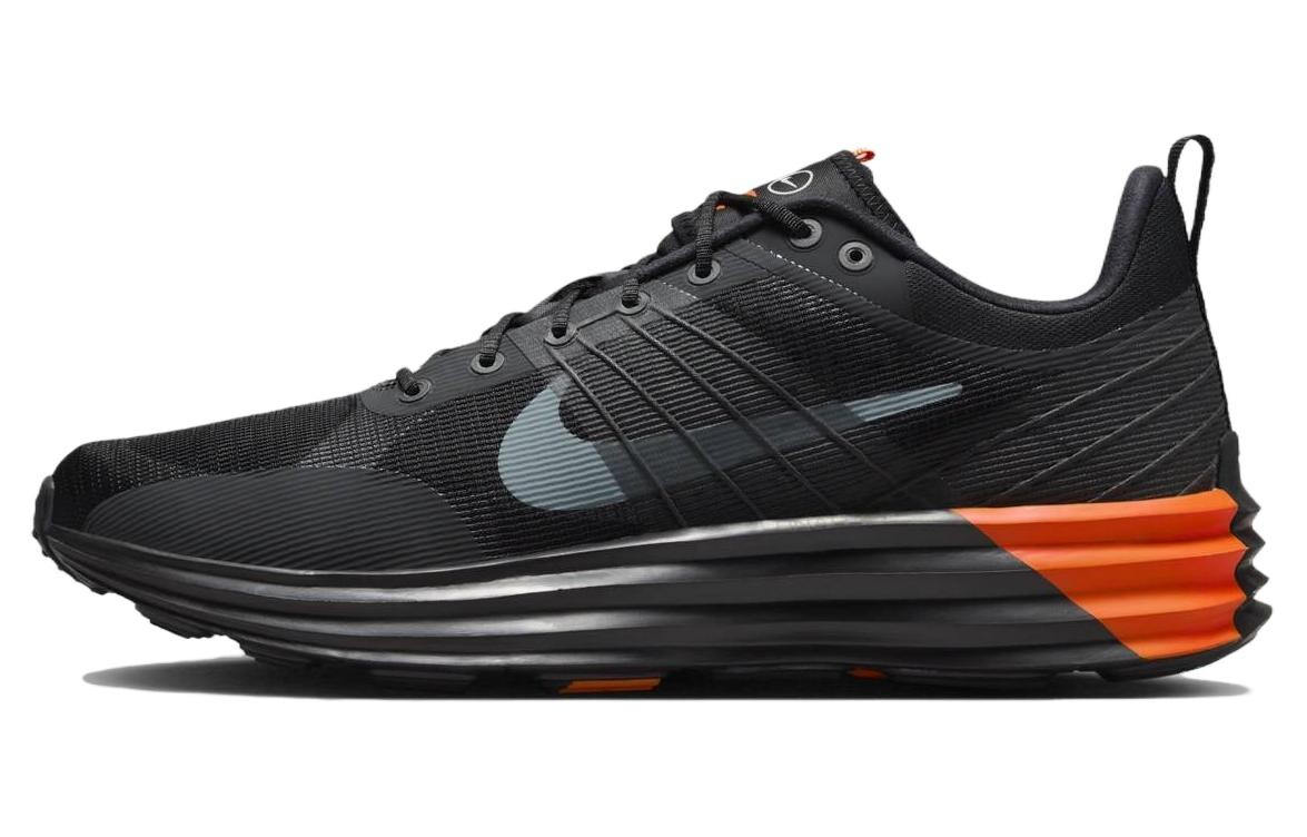 Кроссовки Nike Lunar Roam Safety Orange, черный 
Кроссовки Nike Lunar Roam Safety Orange, черный
