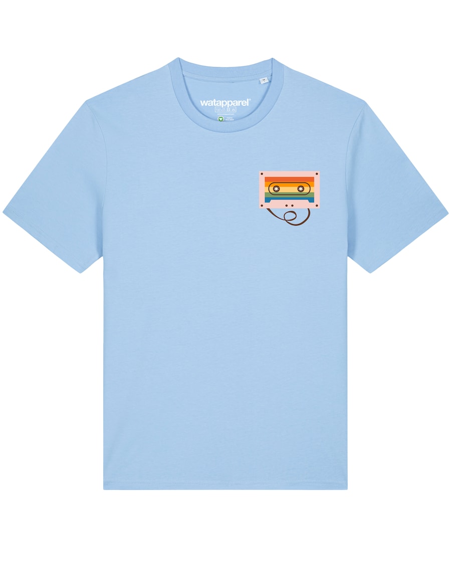 Рубашка Watapparel Rainbow Cassette, светло-голубой
Рубашка Watapparel Rainbow Cassette, светло-голубой
