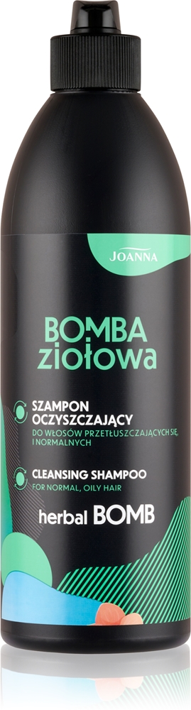 Очищающий шампунь Herbal Bomb, глубоко очищающий шампунь для жирных волос и жирной кожи головы Joanna, 500 мл
Очищающий шампунь Herbal Bomb, глубоко очищающий шампунь для жирных волос и жирной кожи головы Joanna, 500 мл