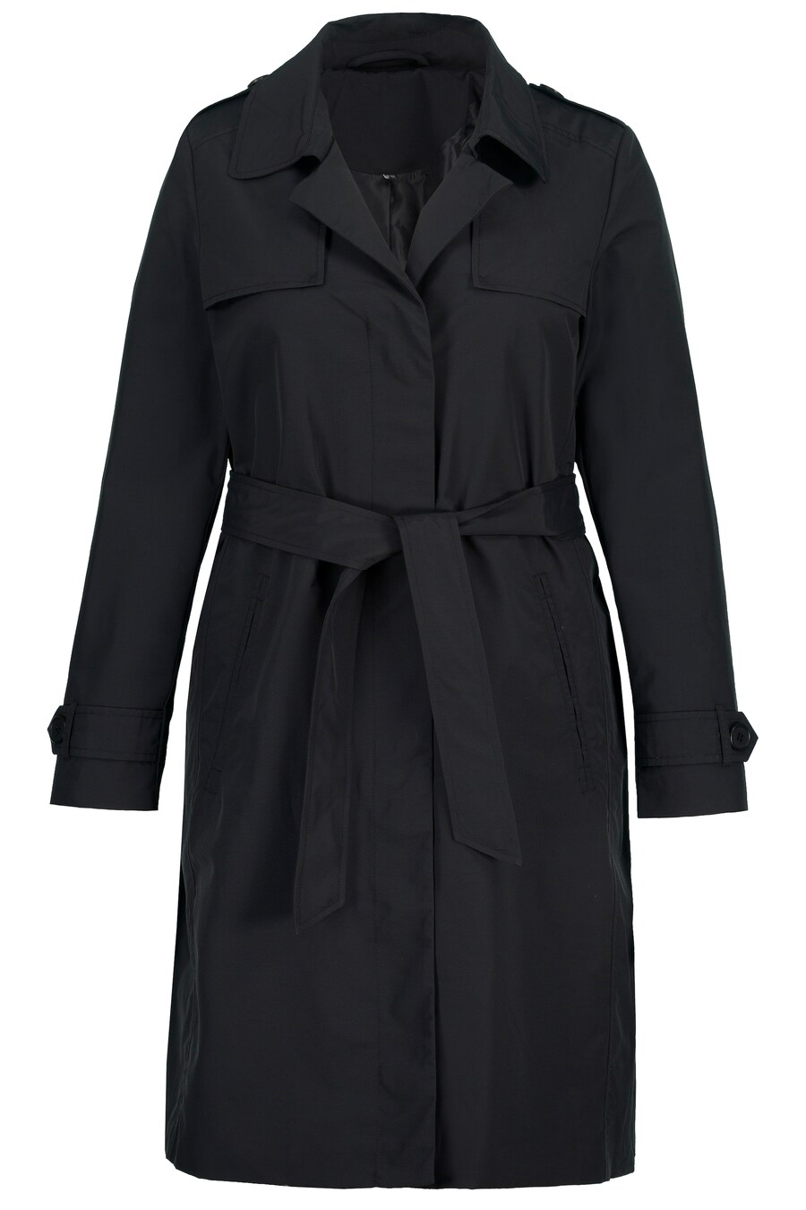 Пальто межсезонное Ulla Popken, черный
Пальто межсезонное Ulla Popken, черный