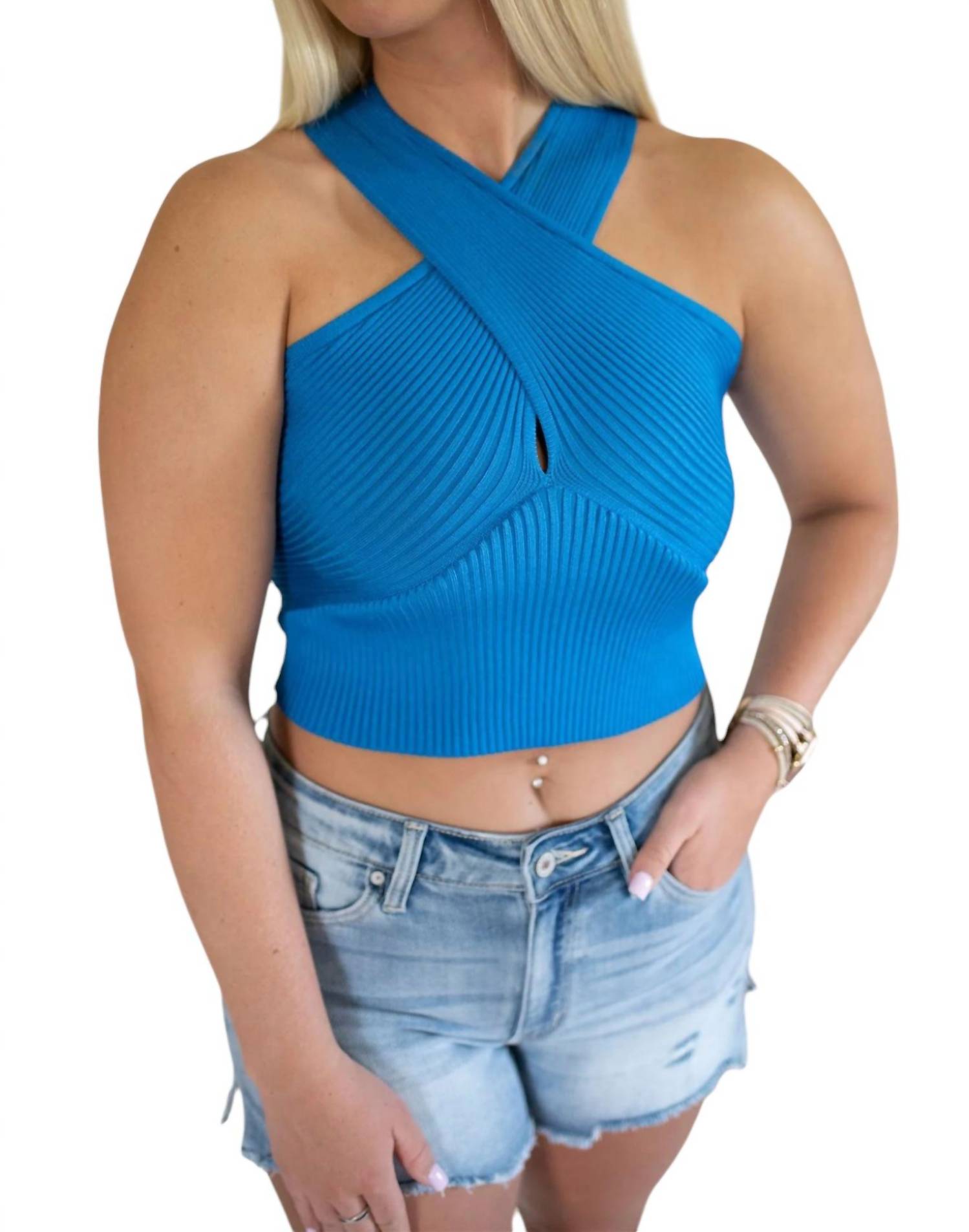 Майка Cross My Heart в королевском синем цвете day + moon
Майка Cross My Heart в королевском синем цвете day + moon