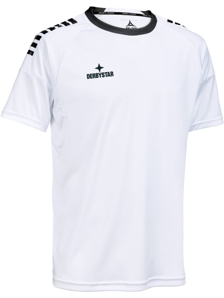 Футболка Мадрид V25 с короткими рукавами белого цвета Derbystar, Белый, Футболка Мадрид V25 с короткими рукавами белого цвета Derbystar
Футболка Мадрид V25 с короткими рукавами белого цвета Derbystar, Белый, Футболка Мадрид V25 с короткими рукавами белого цвета Derbystar