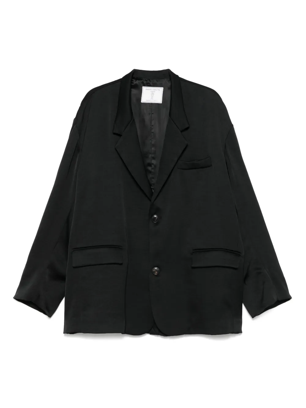 Однобортный пиджак Société Anonyme, черный
Однобортный пиджак Société Anonyme, черный