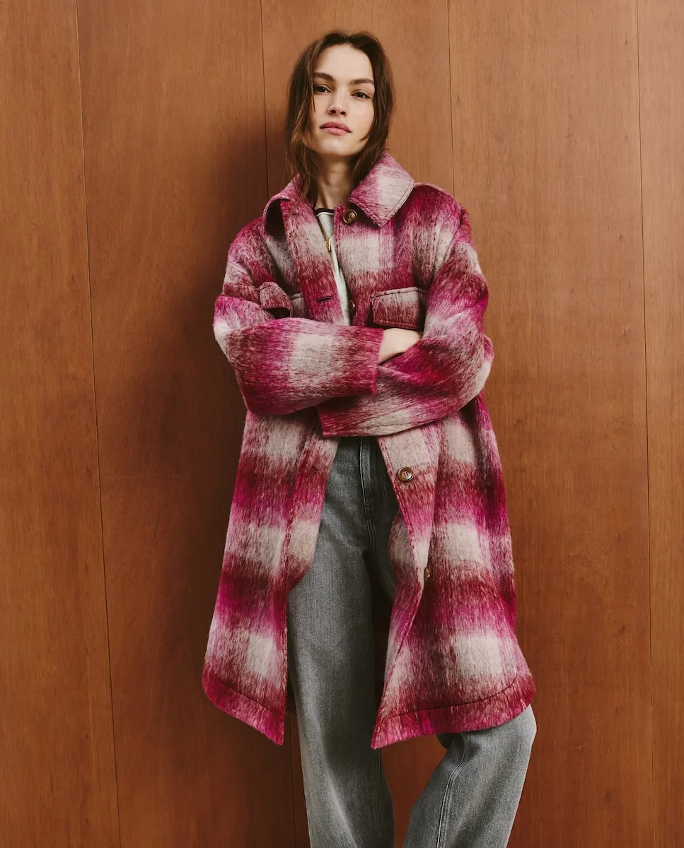 Женское короткое жакет из шерсти с принтом Southern Cotton, розовый
Женское короткое жакет из шерсти с принтом Southern Cotton, розовый