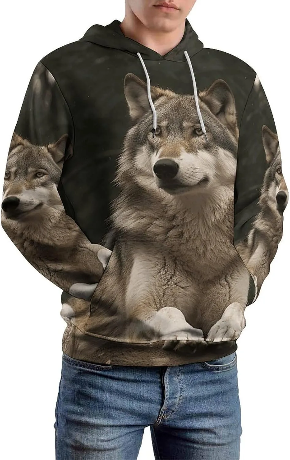 Толстовка с капюшоном Gray Wolf для мужчин и женщин HMNBCD
Толстовка с капюшоном Gray Wolf для мужчин и женщин HMNBCD