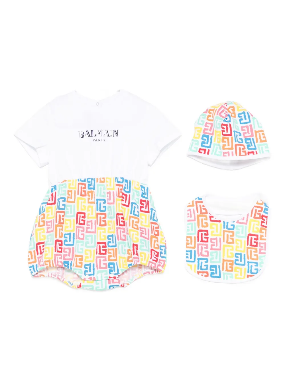 Трусики-шорты с логотипом (набор из трех) Balmain Kids, белый
Трусики-шорты с логотипом (набор из трех) Balmain Kids, белый