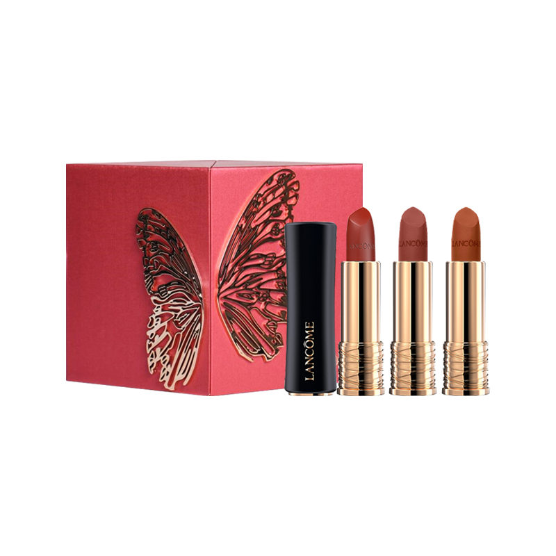 Lankou помада в подарочной упаковке Graceful Heartbeat, легко растушевывается, выравнивает тон кожи, 3 шт LANCOME
Lankou помада в подарочной упаковке Graceful Heartbeat, легко растушевывается, выравнивает тон кожи, 3 шт LANCOME