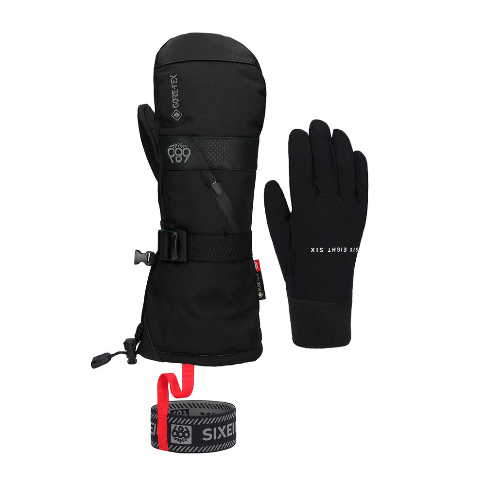 686 GORE-TEX Smarty 3-в-1 перчатки-перчатки (мужские), Black
686 GORE-TEX Smarty 3-в-1 перчатки-перчатки (мужские), Black