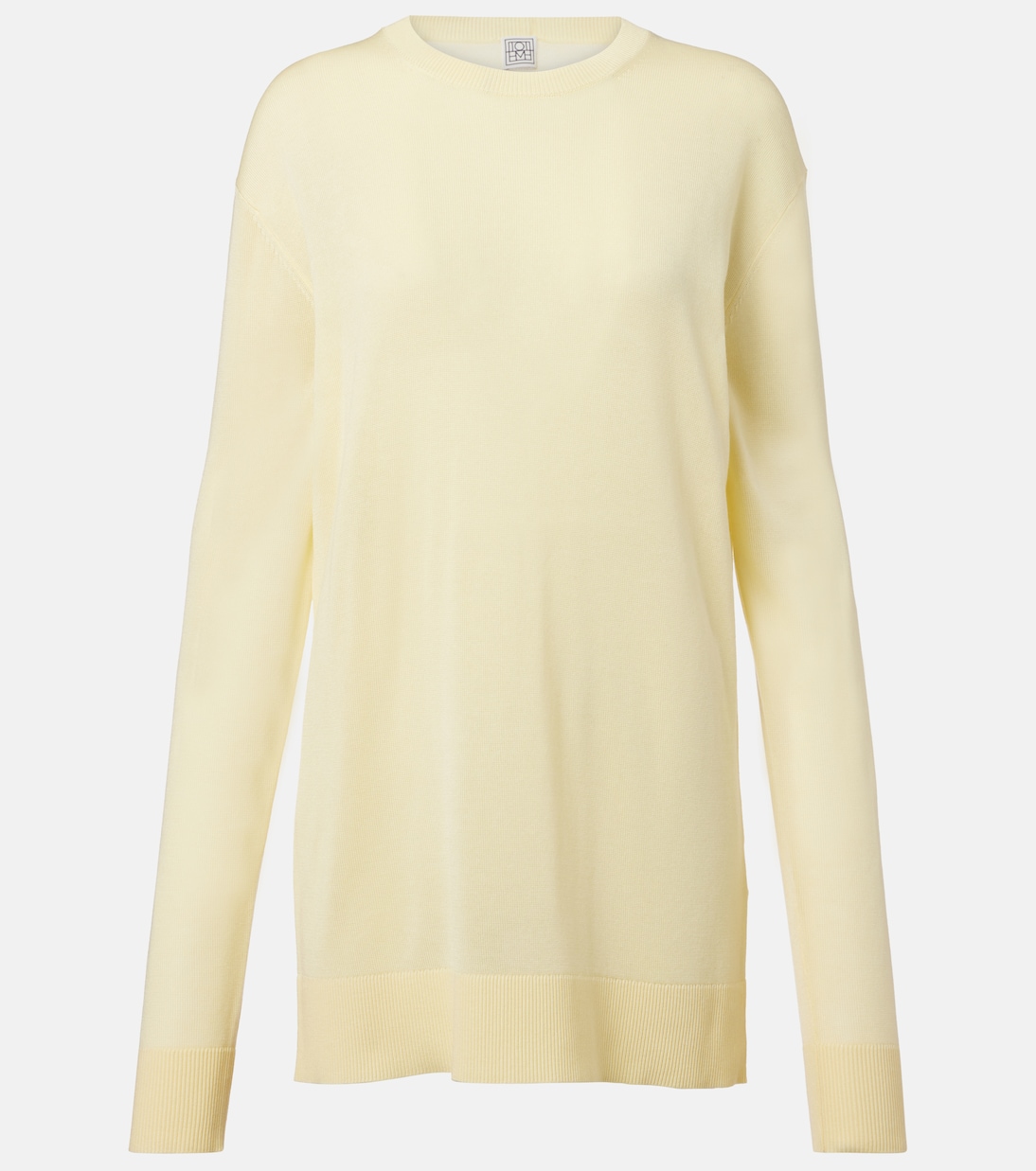 Объемный полупрозрачный свитер Toteme, Straw
Объемный полупрозрачный свитер Toteme, Straw