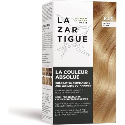 Краска для волос La Couleur Absolue The Absolute Color 8.00 Светло-русый, Lazartigue
Краска для волос La Couleur Absolue The Absolute Color 8.00 Светло-русый, Lazartigue