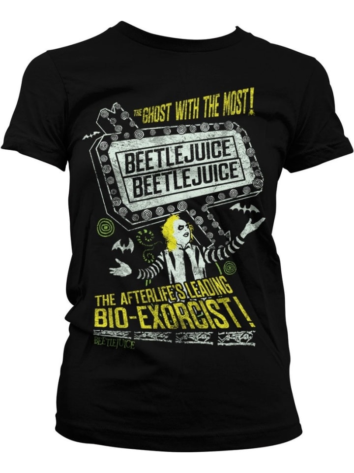 Черная рубашка Beetlejuice
Черная рубашка Beetlejuice