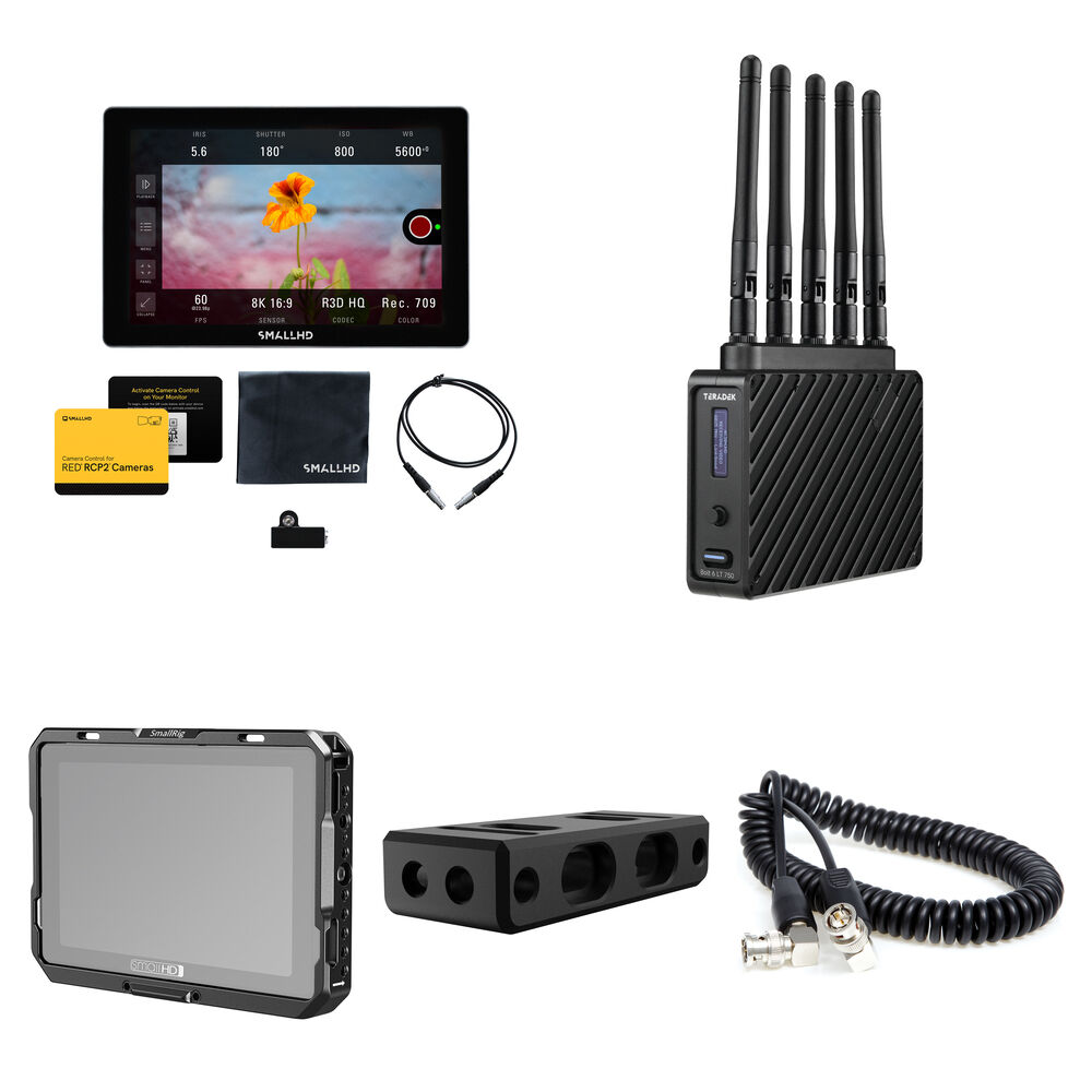 Монитор для камер SmallHD INDIE 7 RED RCP2 Monitor for KOMODO/DSMC3 with Bolt 6
Монитор для камер SmallHD INDIE 7 RED RCP2 Monitor for KOMODO/DSMC3 with Bolt 6