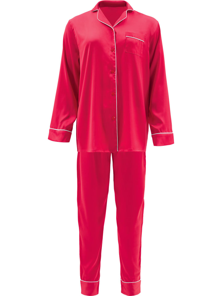 Erwin Müller Атласная пижама красного цвета
Erwin Müller Атласная пижама красного цвета