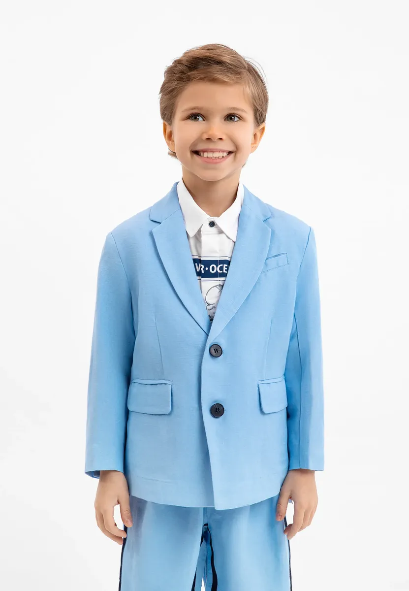 Куртка "Гулливер" на узорчатой подкладке Gulliver, голубой 
Куртка "Гулливер" на узорчатой подкладке Gulliver, голубой