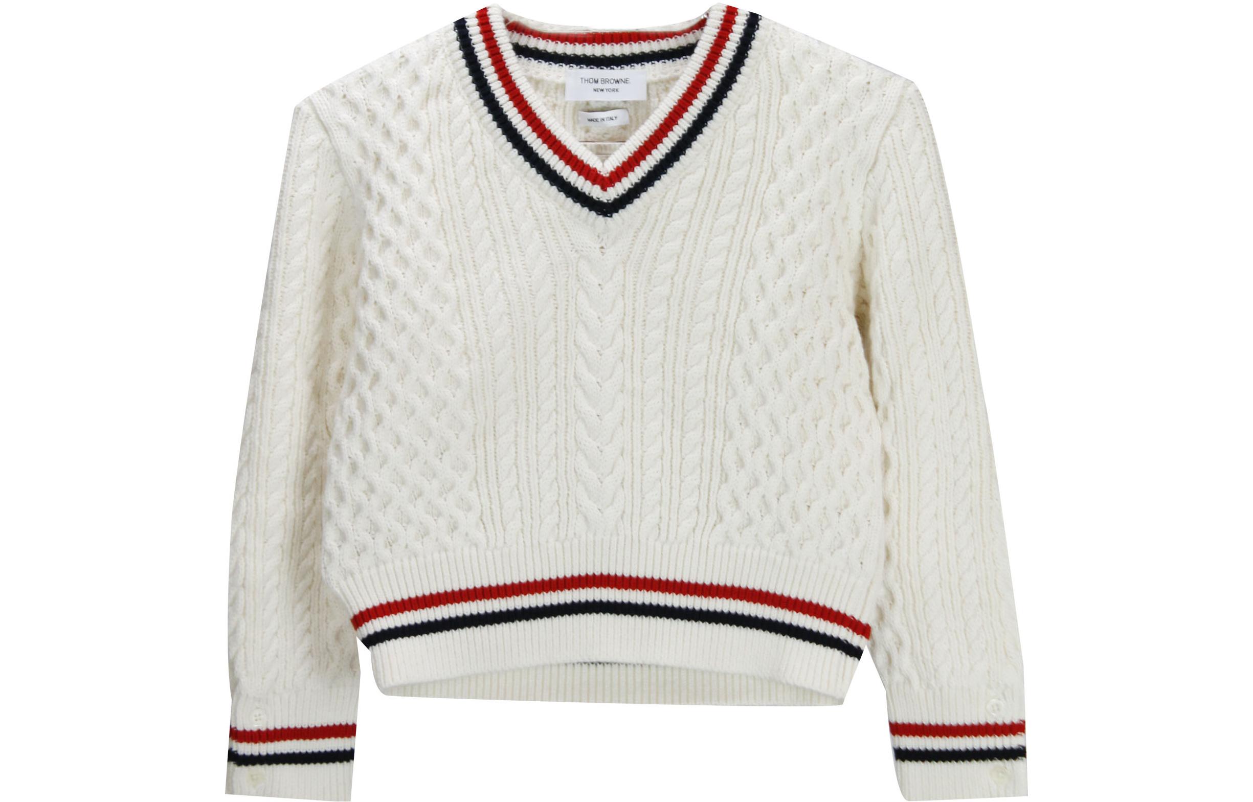 Детский свитер THOM BROWNE, белый
Детский свитер THOM BROWNE, белый