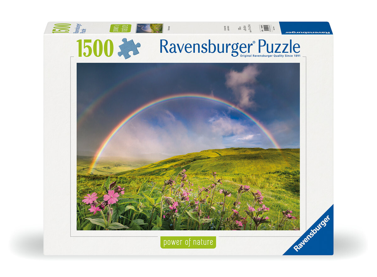 2D Пазл Радуга 1500 Деталей Ravensburger
2D Пазл Радуга 1500 Деталей Ravensburger