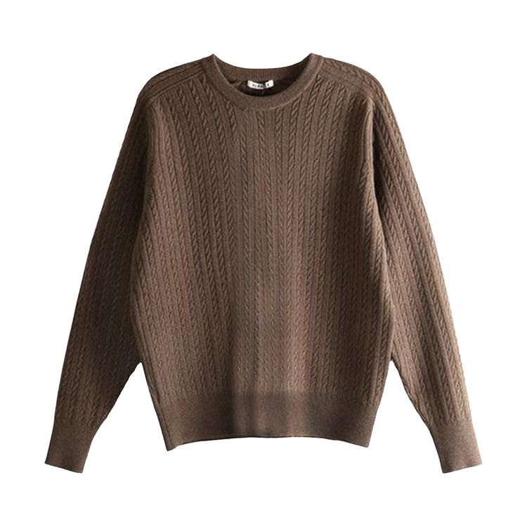 Топ Auralee Super Fine Wool Aran Knitwear, Brown
Топ Auralee Super Fine Wool Aran Knitwear, Brown