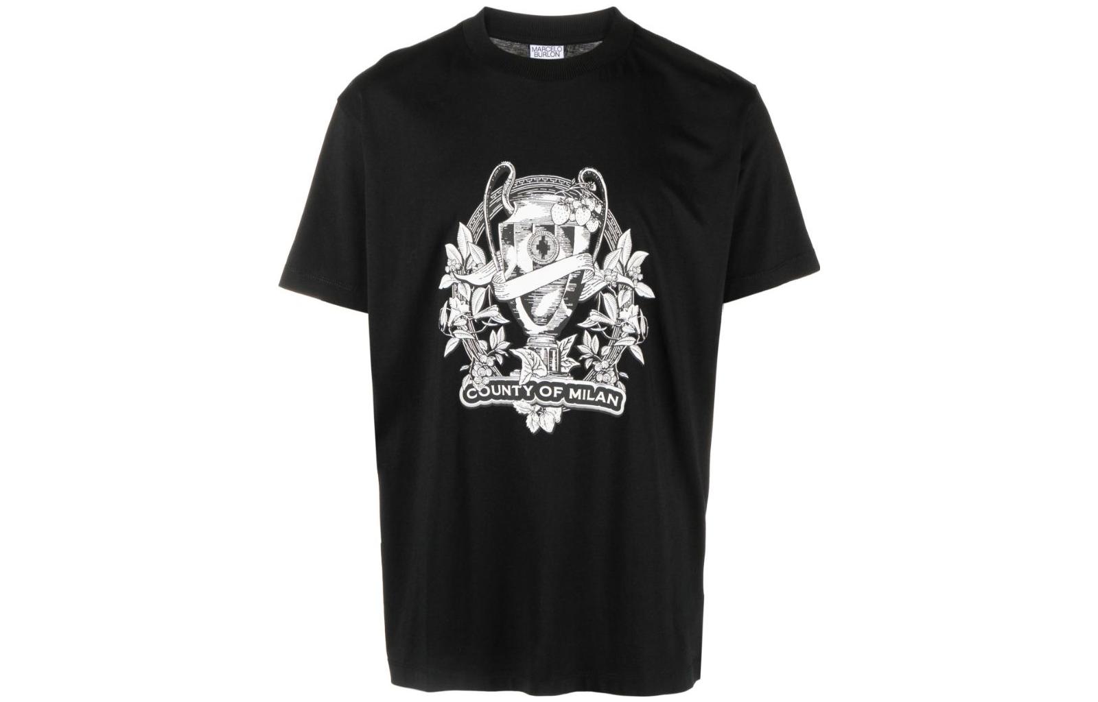 Marcelo Burlon Футболка мужская черная
Marcelo Burlon Футболка мужская черная