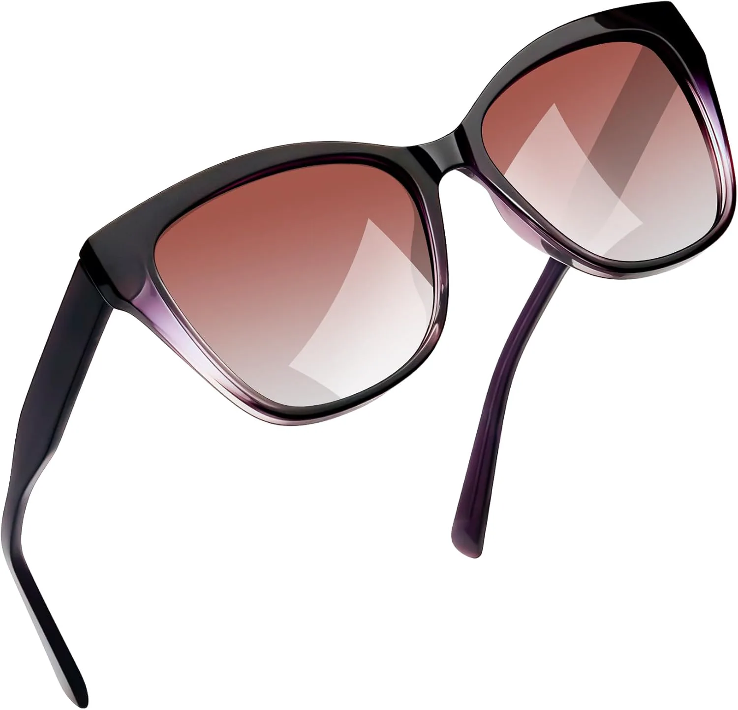 Женские солнцезащитные очки Joopin Oversized Cateye с эффектом «кошачьего глаза», модные солнцезащитные очки с защитой от УФ-излучения, A29-gradual Purple
Женские солнцезащитные очки Joopin Oversized Cateye с эффектом «кошачьего глаза», модные солнцезащитные очки с защитой от УФ-излучения, A29-gradual Purple