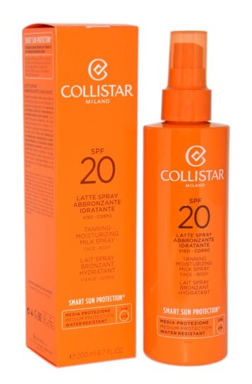 Увлажняющее молочко для тела SPF 20, 200 мл Collistar, Tanning Moisturizing
Увлажняющее молочко для тела SPF 20, 200 мл Collistar, Tanning Moisturizing