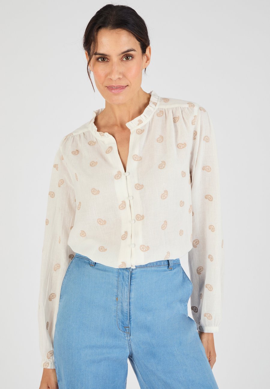 Блуза Damart BRODÉE, Off-White/White
Блуза Damart BRODÉE, Off-White/White