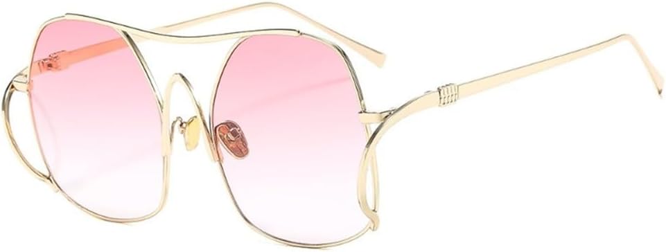 Модные солнцезащитные очки большого размера для женщин, металлические солнцезащитные очки, стильные ретро-очки для активного отдыха, защита от УФ-излучения UV400 KTUCN, Gold Pink
Модные солнцезащитные очки большого размера для женщин, металлические солнцезащитные очки, стильные ретро-очки для активного отдыха, защита от УФ-излучения UV400 KTUCN, Gold Pink