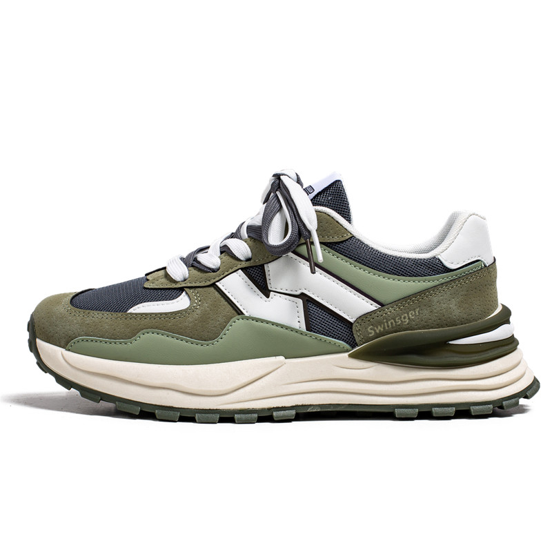 Swinsger Скользоустойчивые дышащие легкие мужские низкие кеды повседневные зеленые, цвет Green
Swinsger Скользоустойчивые дышащие легкие мужские низкие кеды повседневные зеленые, цвет Green