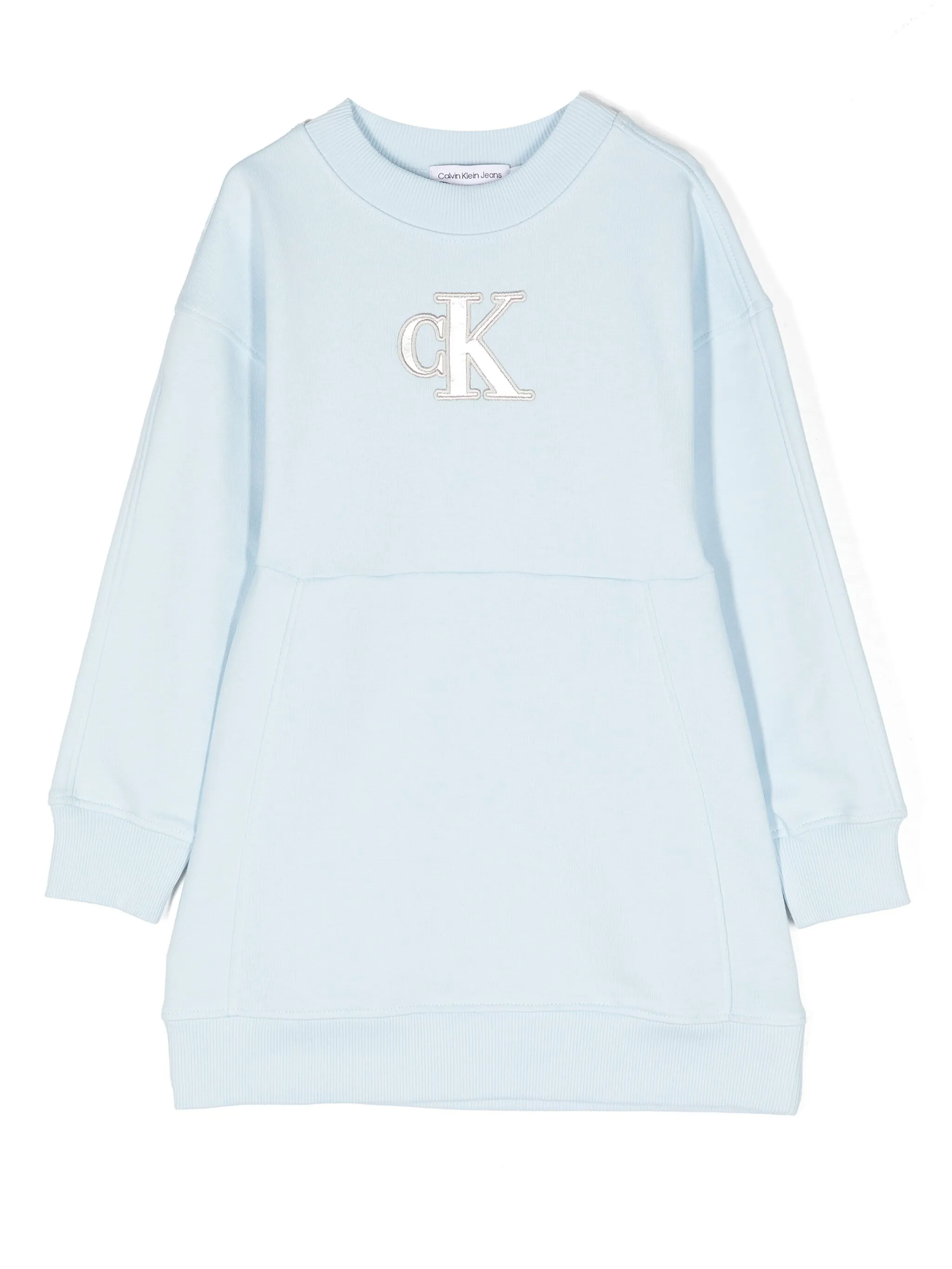 Платье-свитер с логотипом Calvin Klein Kids, синий
Платье-свитер с логотипом Calvin Klein Kids, синий